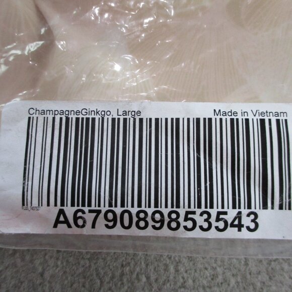 Evelyn Bobbie Defy Bra Mesh Champagne Ginko Women Large Wireless Comfort Support - Picture 4 of 6